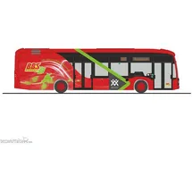 RIETZE 75578 - Mercedes-Benz eCitaro Brandner Bus Schwaben Verkehr, Krumbach 1:87