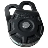 Dragon Winch Umlenkrolle Block für Seilwinde - 15T (33000 lbs) Block Kapazität, Offroad-Bergung, Verdoppelt die Zugkraft | kompatibel mit Stahlseilen Ideal für 4x4 Fahrzeuge