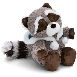 NICI Kuscheltier Waschbär Lenno 25 - Braun