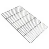 Wiltec Grillrost 54 x 34 cm Edelstahl silber