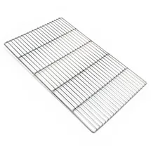 Wiltec Grillrost 54 x 34 cm Edelstahl silber
