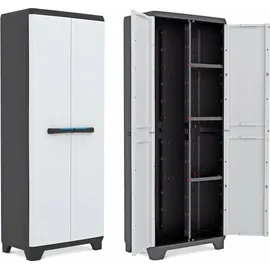 KETER Linear Utility Gartenschrank 68 x 39 x 173 cm Grau