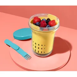 Tchibo - Früchte- und Salat-Box - blau