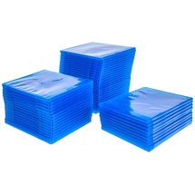 MediaRange BOX39-50 BD-Leerhülle, 7 mm, blau, 1 Stück (50 pcs)