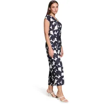 Betty & Co Damen kurzarm 38, Schwarz/Weiß - 38W