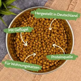 Lyra Pet 7,5 kg Lecker.Pet® Balu's Indoor Geflügel Katzenfutter Trockenfutter Vollnahrung