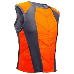 E.COOLINE Powercool SX3 RaceWeste Gr. XL schwarz/orange - sekundenschnelle Aktivierung mit Wasser - stundenlange, trockene Kühlung