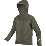 II Waterproof Herren Bikejacke-Oliv-Dunkelgrün-S