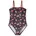 Aqua Teens Girl Bade-Anzug Schwimmen bauchweg bunt grau rot 164