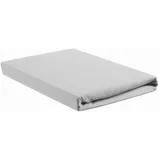 Beddinghouse Spannbettlaken Jersey-Baumwolle 160 x 200 cm grau