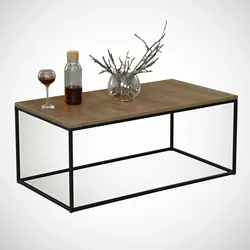 Skye Decor, Cosco- Cosco CMY, Persische,eichenfarbig, Couchtische, 43x95x55 cm, 100% Melaminbeschichtete Partikelplatte
