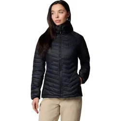 Columbia Powder Pass II Hybrid Hooded J Damen Isolationsjacke black S