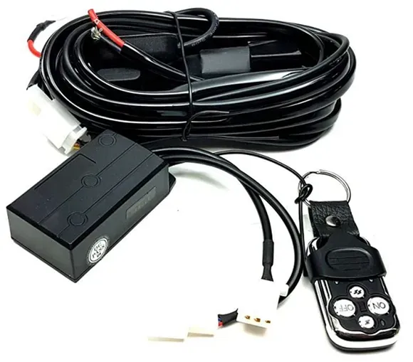 Kabel mit Relais und Fernbedienung für LED-Scheinwerfer/LED-Bar 8909