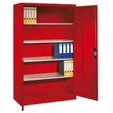CP Stahlschrank C 2000 Acurado 9480-000 S10823 feuerrot 4 Fachböden 120,0 x 50,0 x 195,0 cm, aufgebaut, 1 St.