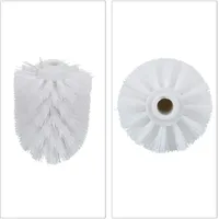 Relaxdays Toilettenbürste, Bürstenkopf im 5er Set, lose Toilettenbürsten, 12mm