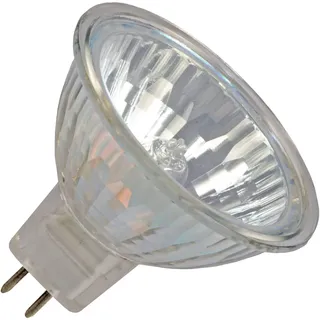 Lighto MR16 Halogen Leuchtmittel 12V 50W, GU5.3 Halogenstrahler Dimmbar | Halogen Spot Glühbirne, Halogen Reflektor/Halogen Spot 2800K Warmweiß - Ø50mm - 1 Stück