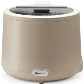 HENDI Suppenkessel UNIQ, 8L, Beige, 220-240V/500W, ⌀365x(H)325mm,