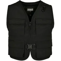 URBAN CLASSICS Tactical Vest in Black - XS