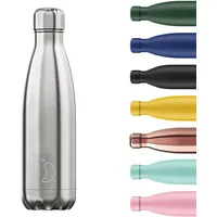 Chilly's Wasserflasche - Edelstal und wiederverwendbar - Auslaufsicher, schweißfrei