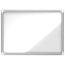 NOBO Schaukasten silber 8x DIN A4 97,2 x 3,7 x 69,2 cm, 1 St.