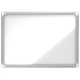 NOBO Schaukasten silber 8x DIN A4 97,2 x 3,7 x 69,2 cm, 1 St.