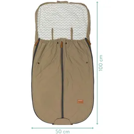 fillikid Sommerfußsack Light Big für Buggy, beige