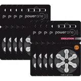 60x Varta Power One Evolution Hörgerätebatterien 1,4V  P13 10x 6er-Pack PR48