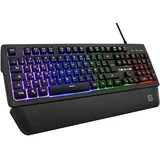 THE G-LAB Keyz Palladium Gaming-Tastatur AZERTY