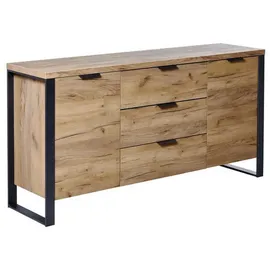 Jahnke Sideboard 150 x 76 x 40 cm Braun