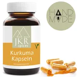 250 vegane Kurkuma Kapseln 620mg - Curcuma Pulver in Dose - hochdosiert