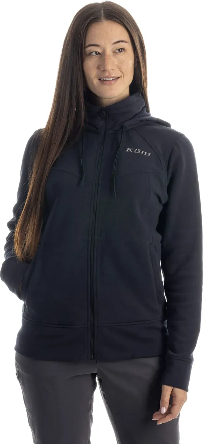 Klim Basin, zip hoodie women - Noir - M