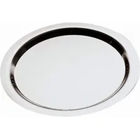 APS 1338 Tablett FINESSE, Ø 38 cm, Höhe 1 cm, 18/0 Edelstahl, spülmaschinengeeignet, Made in Germany