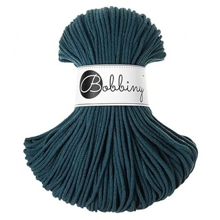 Bobbiny Junior 3 mm - Rope-Garn 100 m (Peacock Blue)