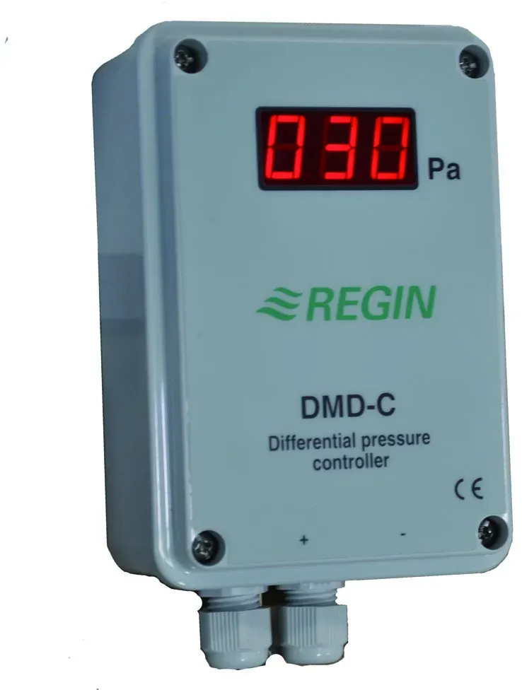 S&P Differenzdruckregler DMD-C ? 24 VAC/DC ? 0-10 VDC / 4-20 mA Ausgang ? PID ? ...