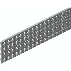 Stahl-Lochplatte Material STA weiß L.800mm B.200mm Element-System