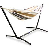 Hängematte Mit Gestell Hängeliege Relaxliege Outdoor Indoor 180x140 Bis 120kg Capri