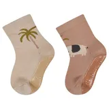Sterntaler Fliesen Flitzer AIR 2er-Pack Palme Beige 24