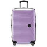 HAUPTSTADTKOFFER Hartschalen-Trolley »Mitte, verschiedene Größen und Farben«, 4 Rollen, Hartschalen-Koffer Reisegepäck TSA Schloss Volumenerweiterung bei M/L, lila