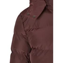 URBAN CLASSICS Hooded Puffer-big Jacke Bordeaux 3XL