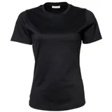Tee Jays Interlock T-Shirt Schwarz L