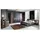 Forte Drehtürenschrank Bellevue 120 x 195 x 55 cm Schwarzbraun