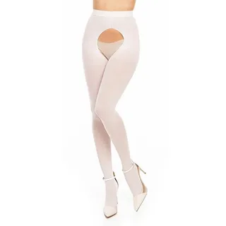 GLAMORY Strumpfhose 50126 weiß 60-62