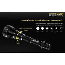 Nitecore MH40GTR LED Taschenlampe CREE XP-L HI V3 LED 1200 Lumen