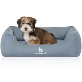 Knuffelwuff Hundebett Leon S 70 x 50 cm Hellblau