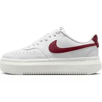 Nike Damen Court Vision Alta Sneaker, White/Team Red-Sail, 40