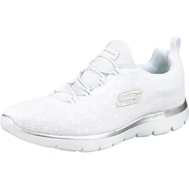 SKECHERS Summits - Leopard Spot white / silver 41