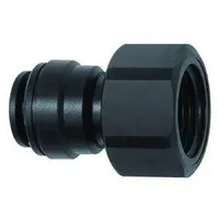 Riegler Aufschraubverbinder POM, G 1/4, für Schlauch-Außen- Ø8 mm