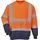 PORTWEST 2-farbiges Warnschutz-Sweatshirt, Größe: L, / marine, B306ONRL