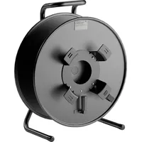 SCHILL Stahlblech-Kabeltrommel HT480RM-sw-Klettband