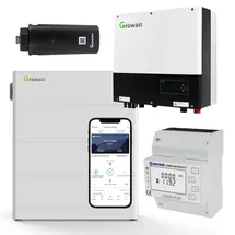 Growatt SPH7000TL3-BH-UP Hybrid Wechselrichter mit 7,6 kWh Solarspeicher-Set